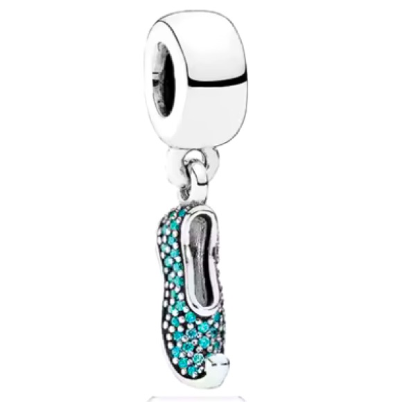 Jasmine Slipper Disney X Pandora Fit Silver Dangle 791790mcz
